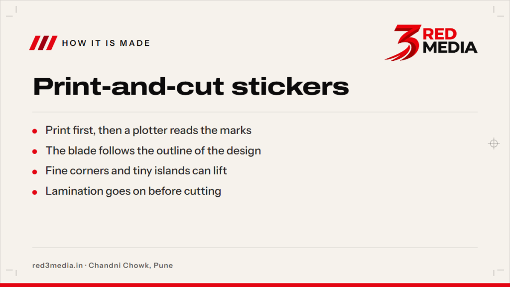 Contour Cut Stickers: How Print-and-Cut Vinyl Is Made - key facts card